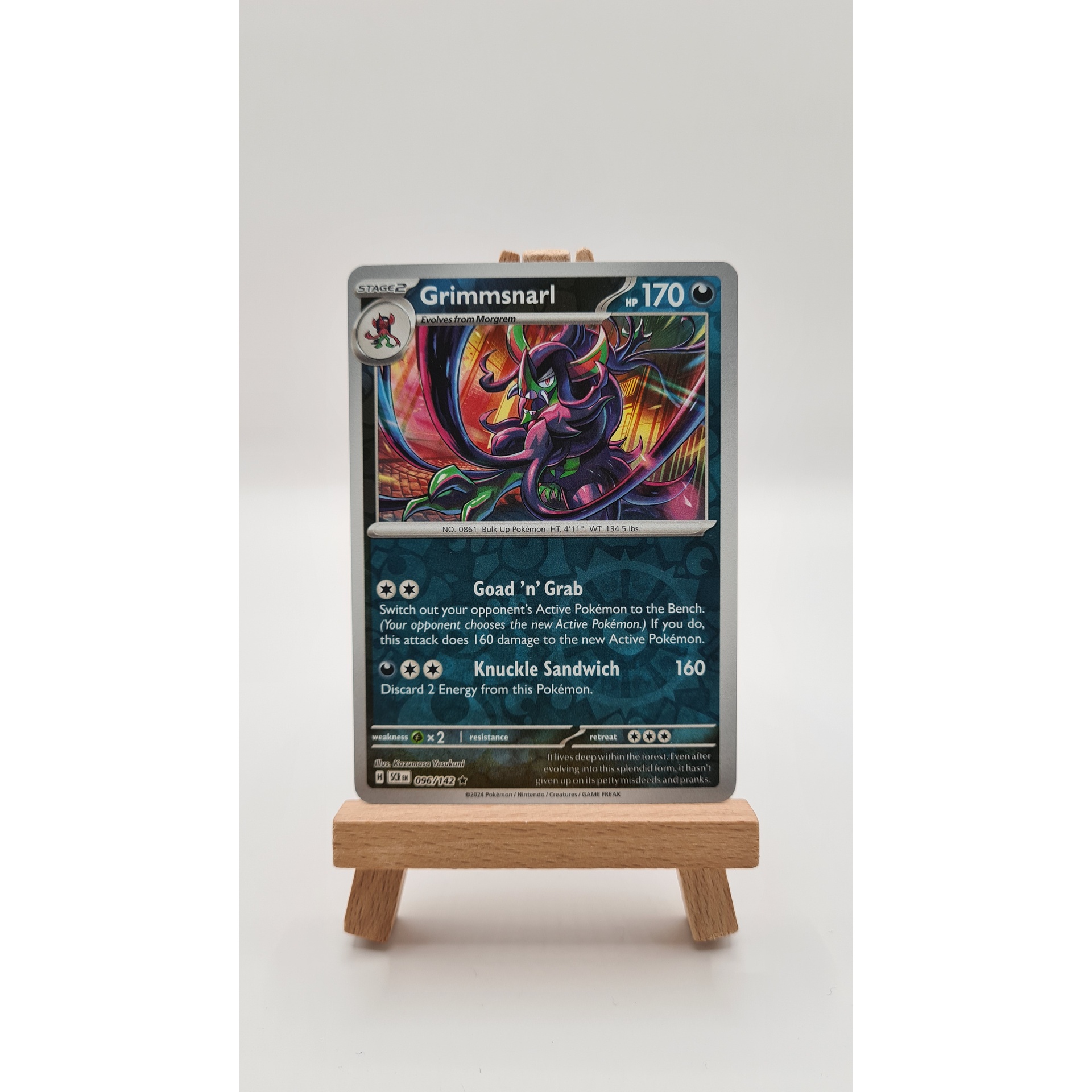 Grimmsnarl (SCR 096) Reverse Holo