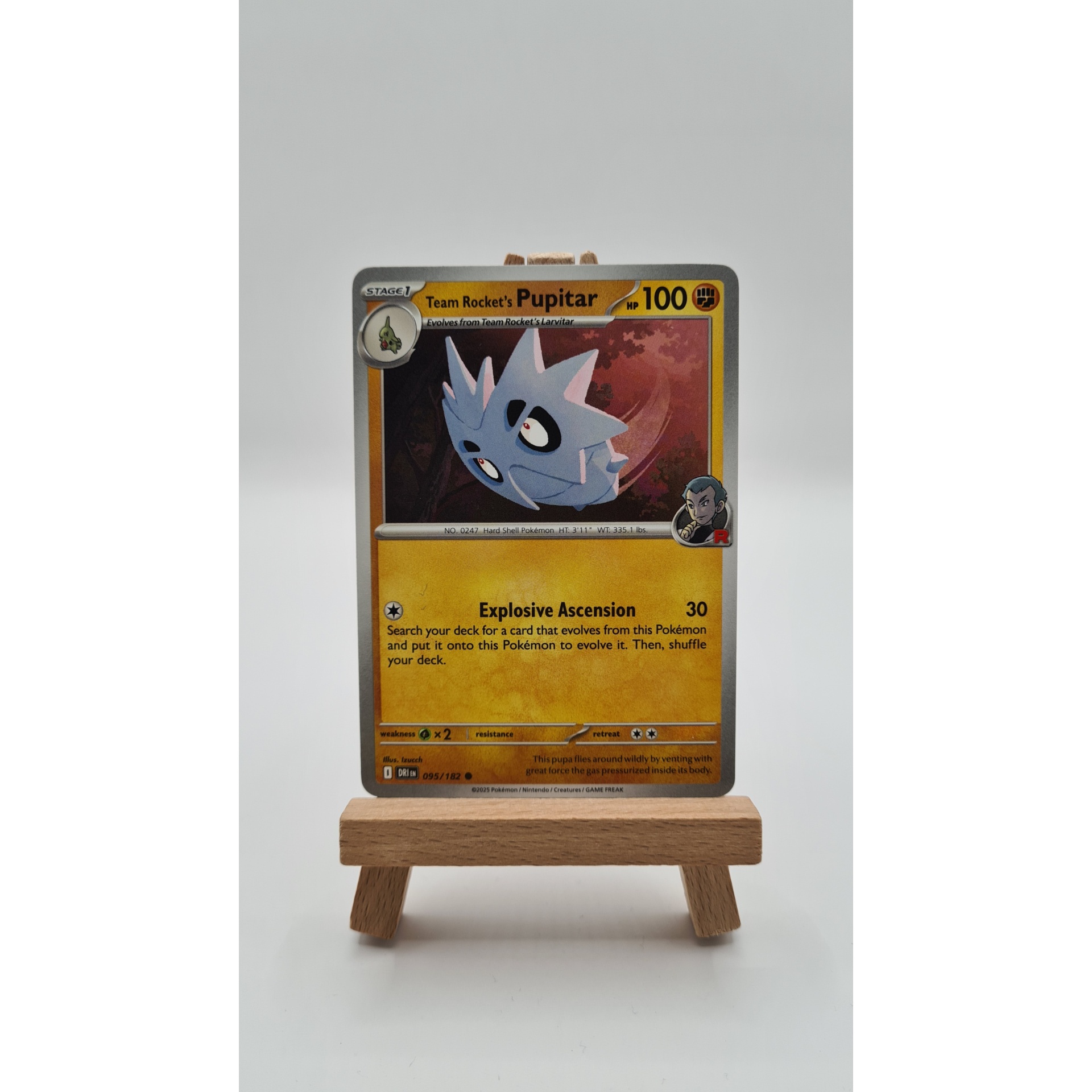 Team Rocket's Pupitar (DRI 095)