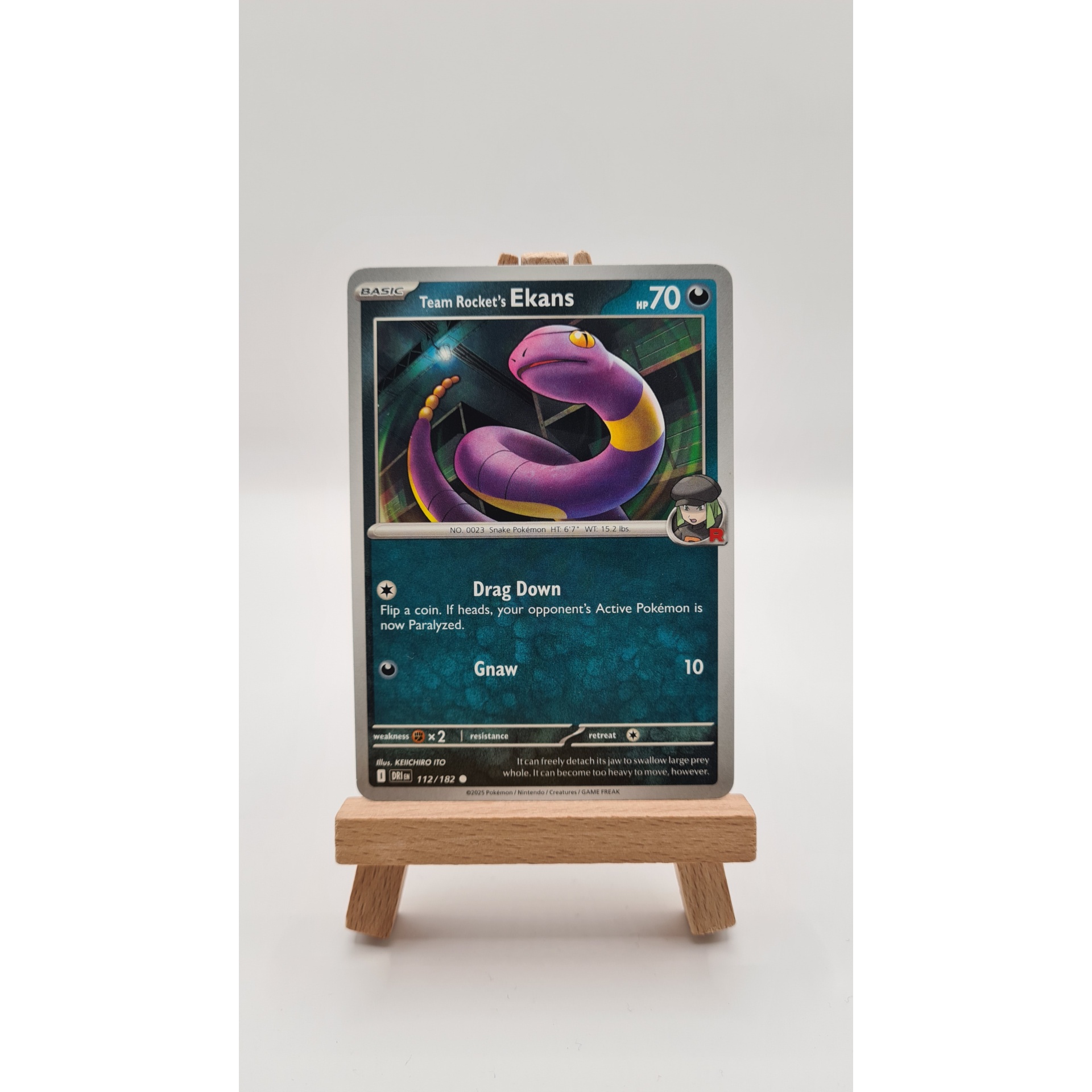 Team Rocket's Ekans (DRI 112)