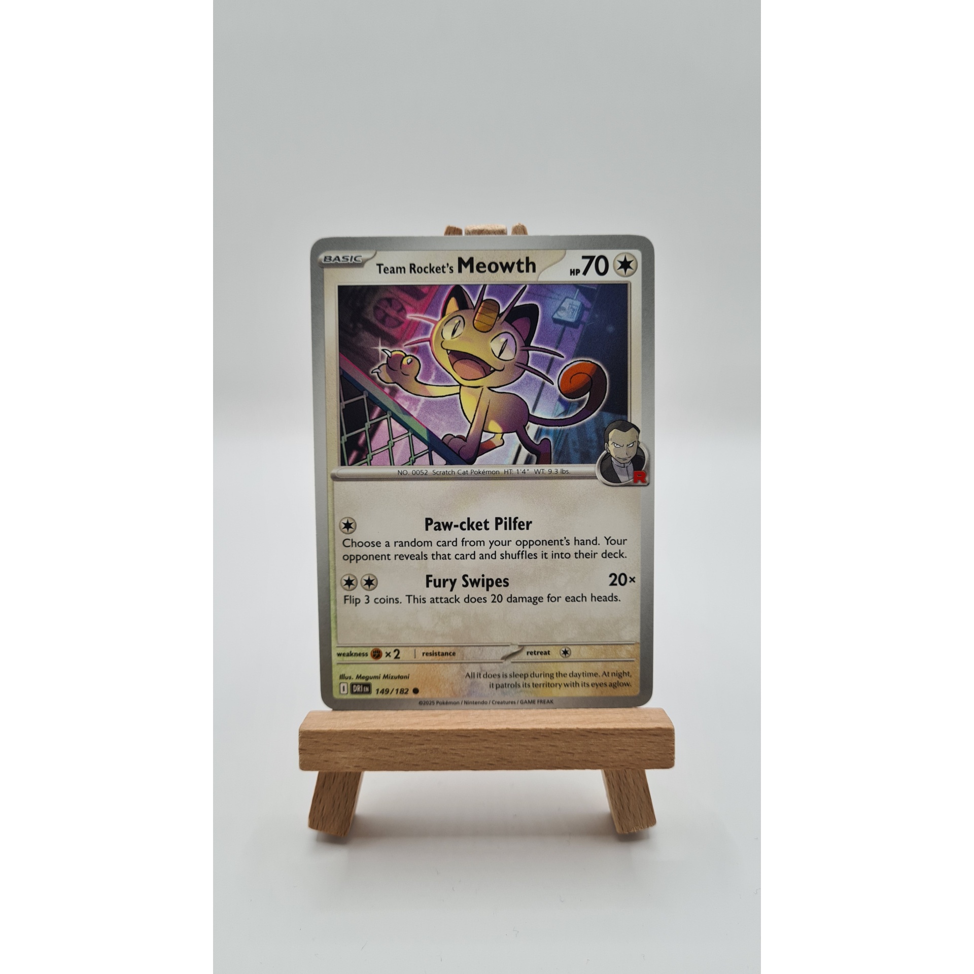 Team Rocket's Meowth (DRI 149)