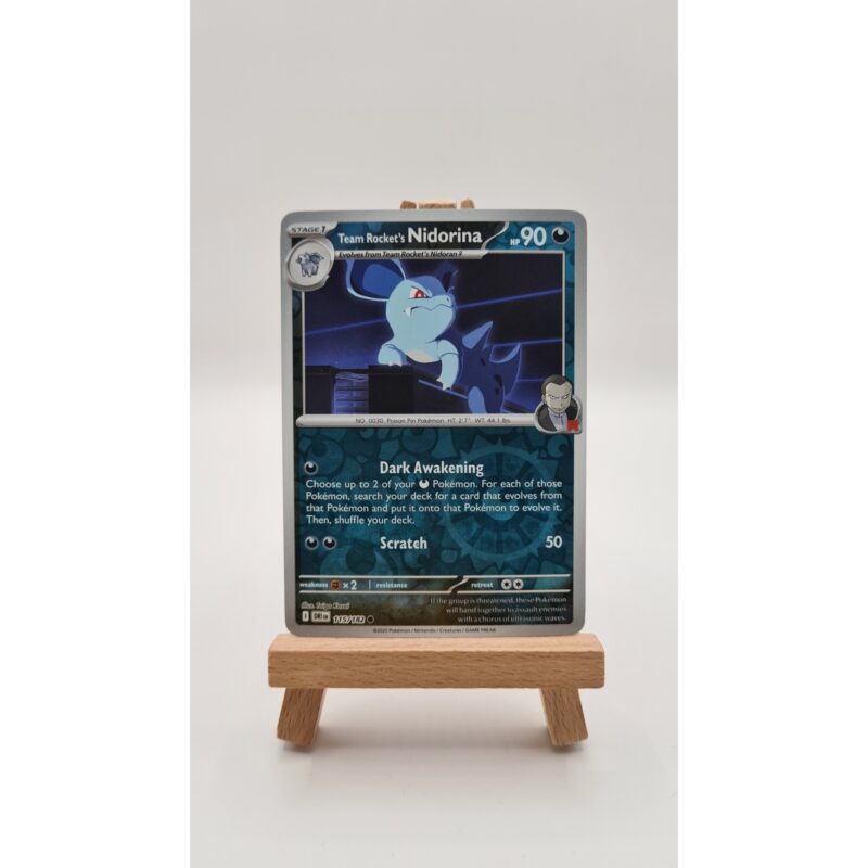 Team Rocket's Nidorina (DRI 115) Reverse Holo