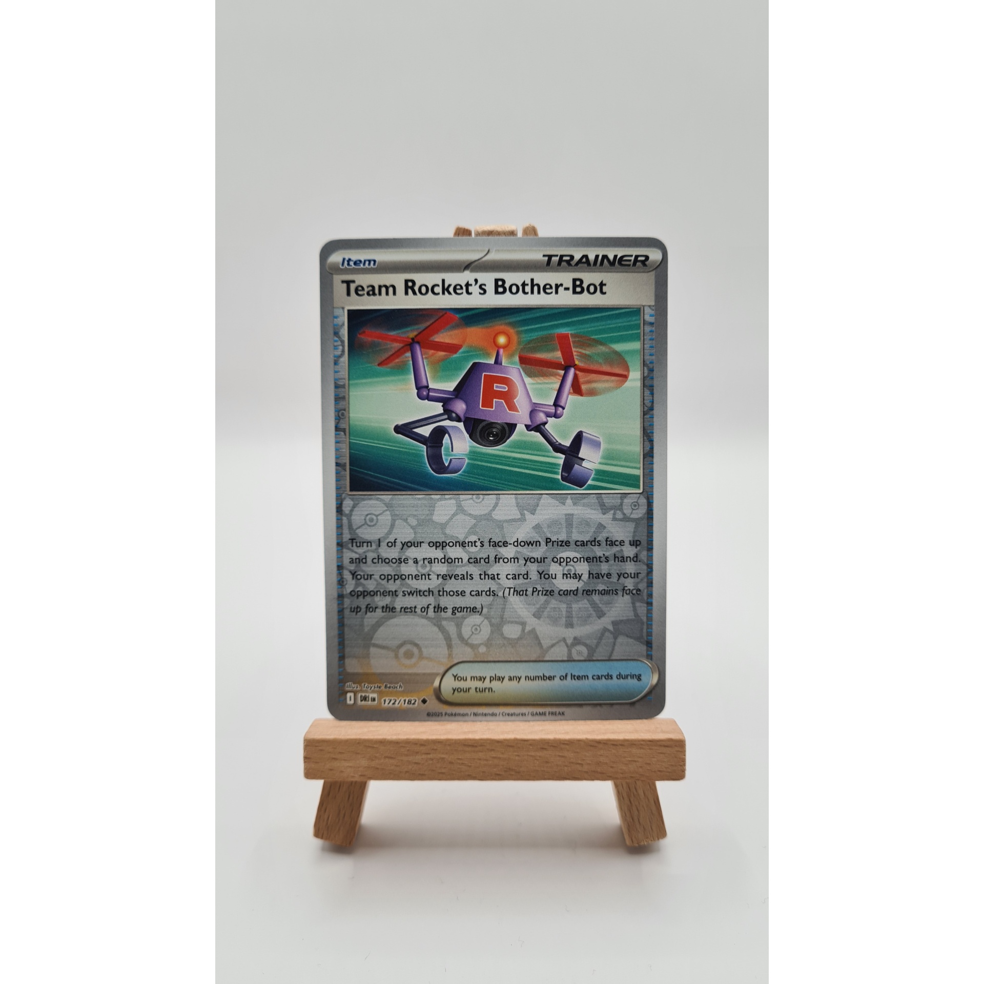 Team Rocket's Bother-Bot (DRI 172) Reverse Holo