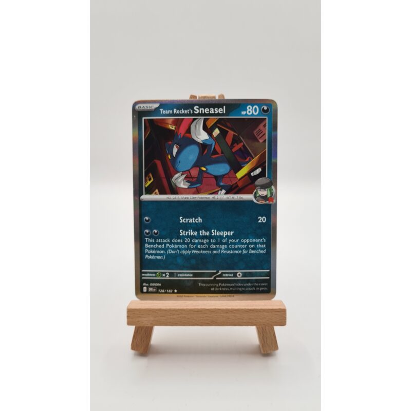 Team Rocket's Sneasel (DRI 128) Holo