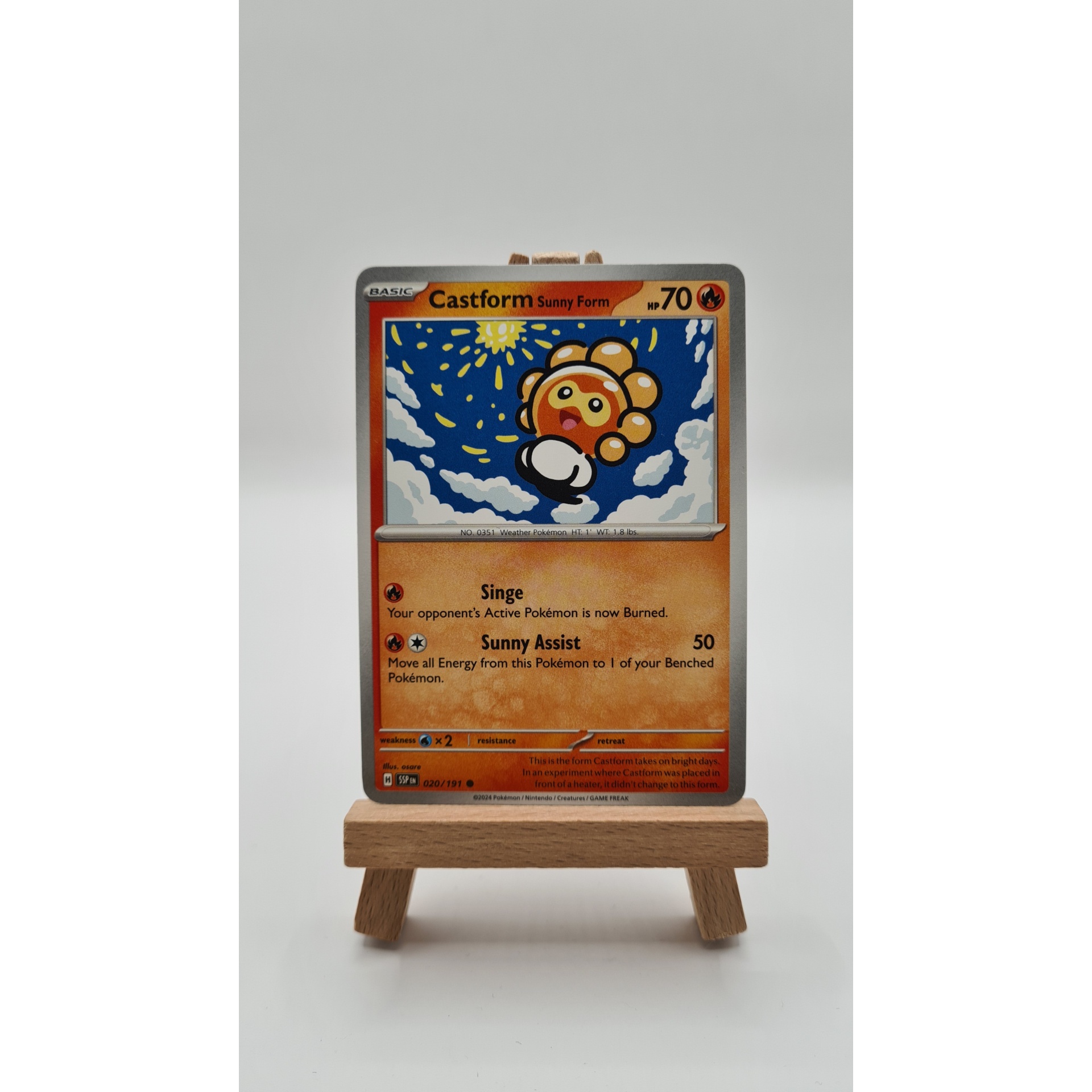 Castform Sunny Form (SSP 020)