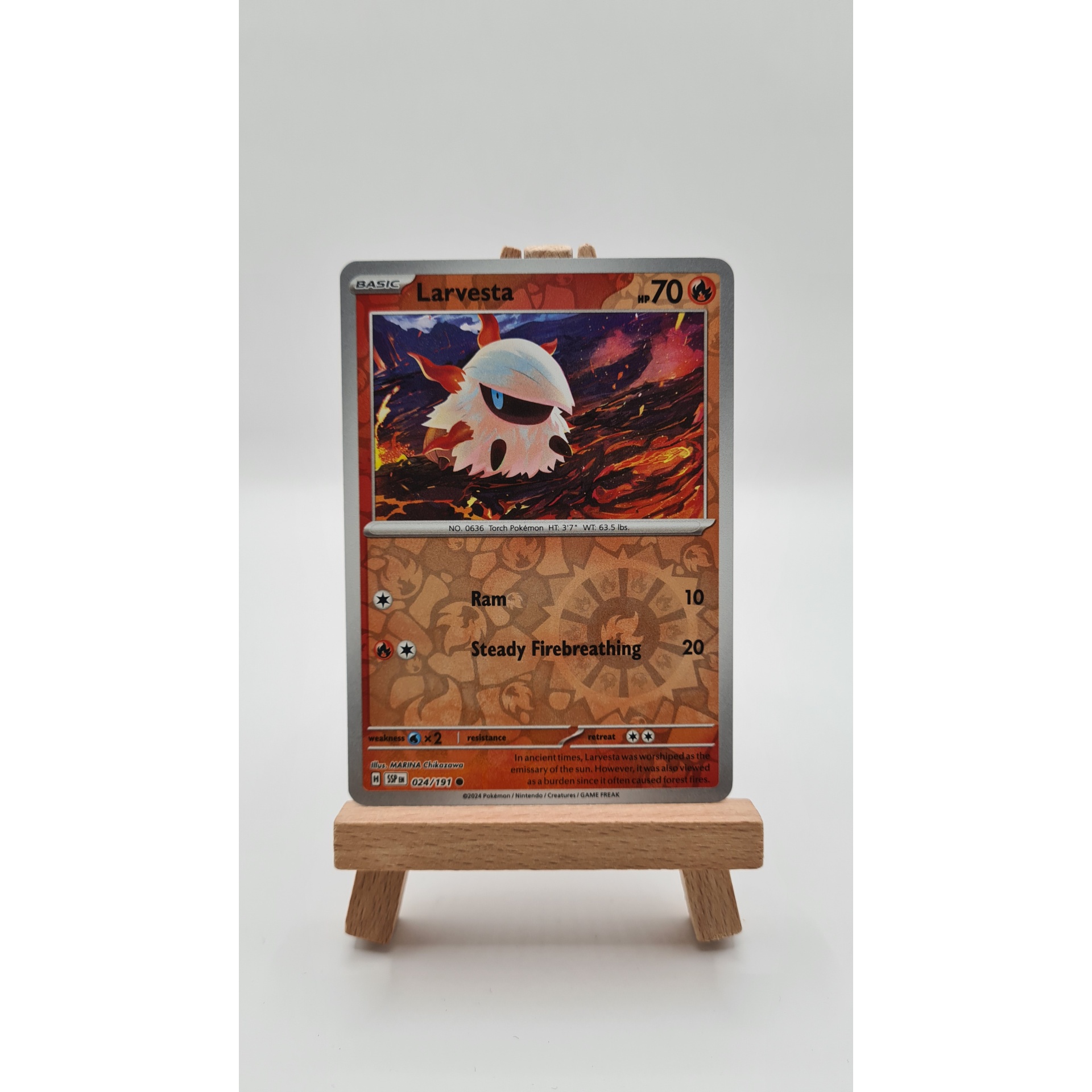 Larvesta (SSP 024) Reverse Holo
