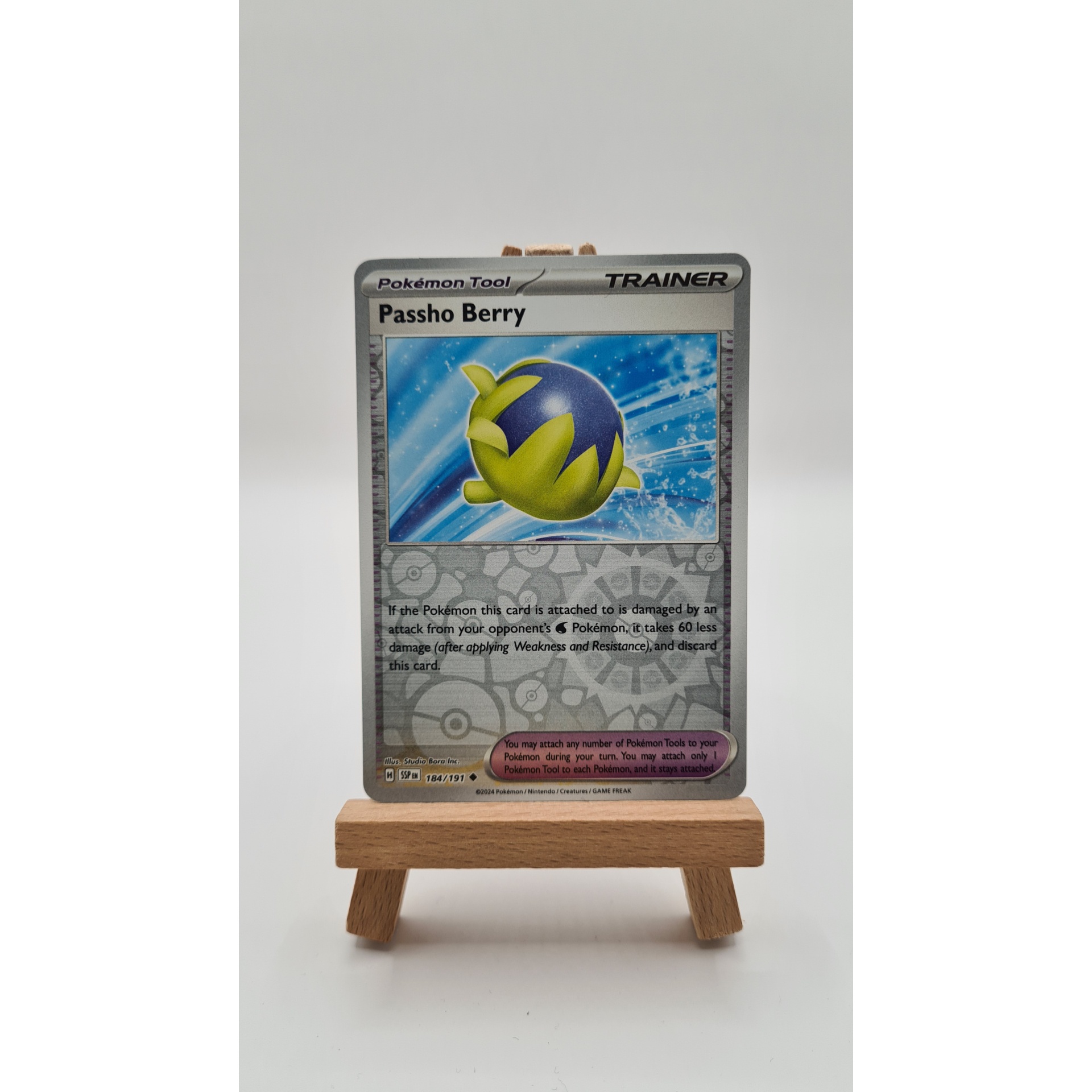 Passho Berry (SSP 184) Reverse Holo