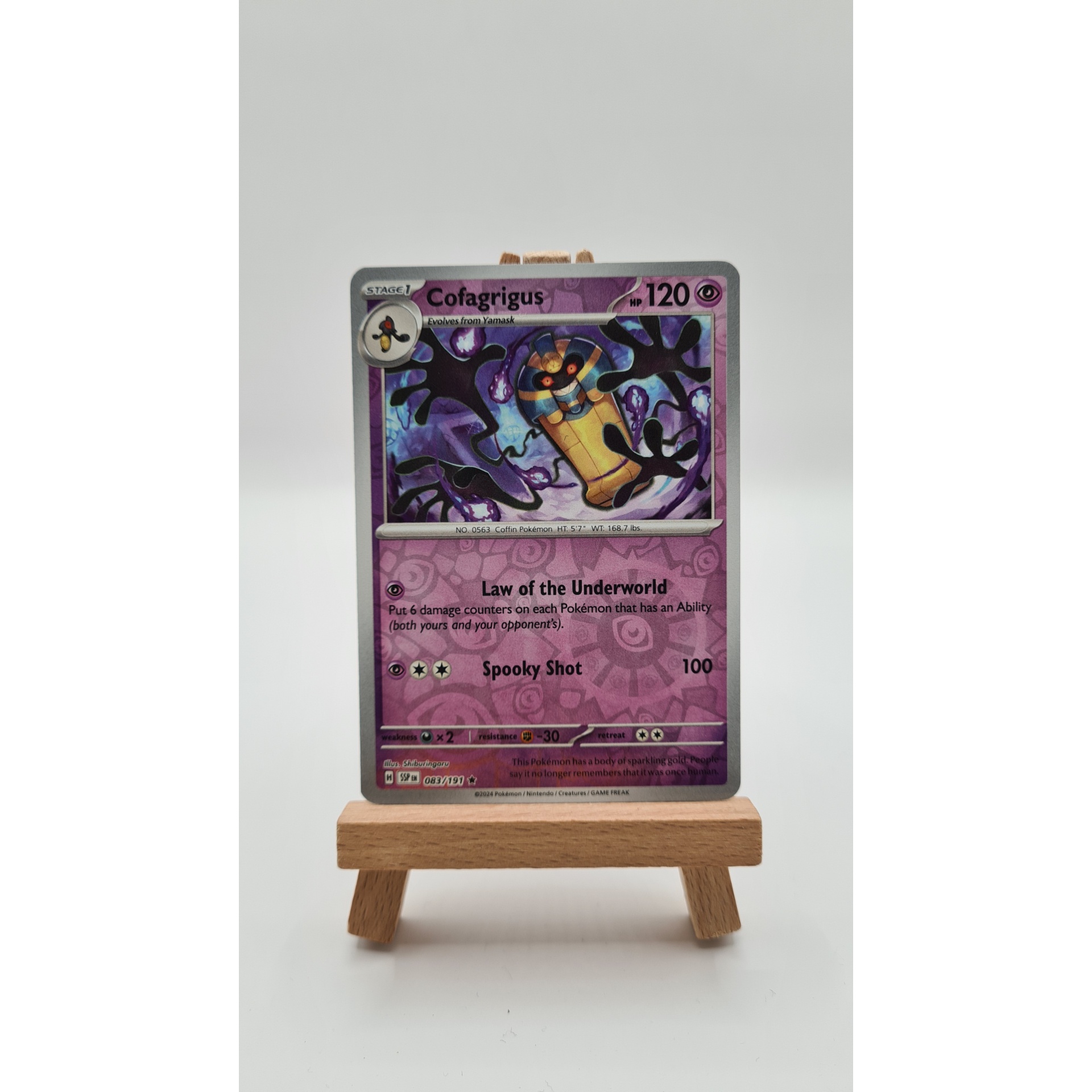 Cofagrigus (SSP 083) Reverse Holo