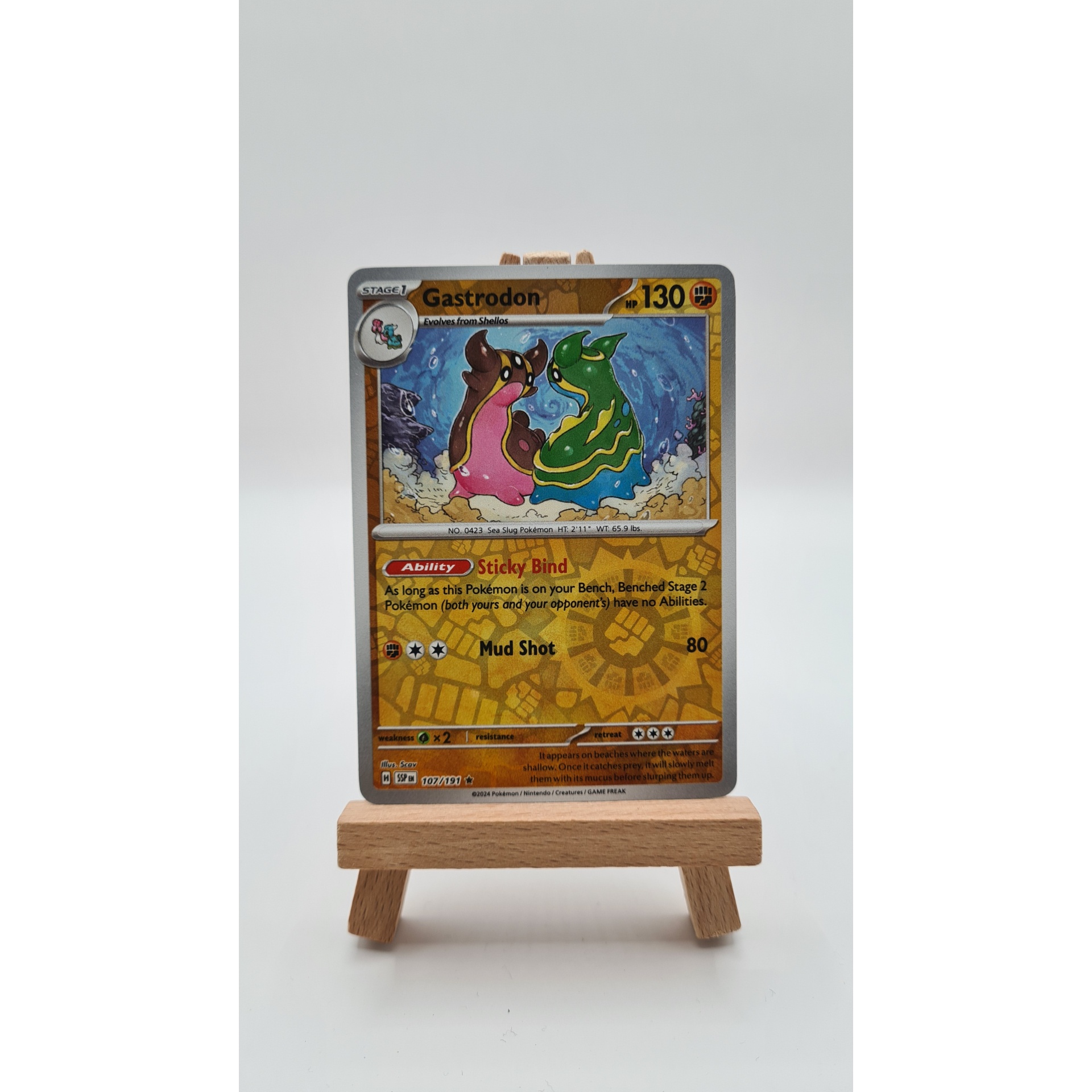 Gastrodon (SSP 107) Reverse Holo