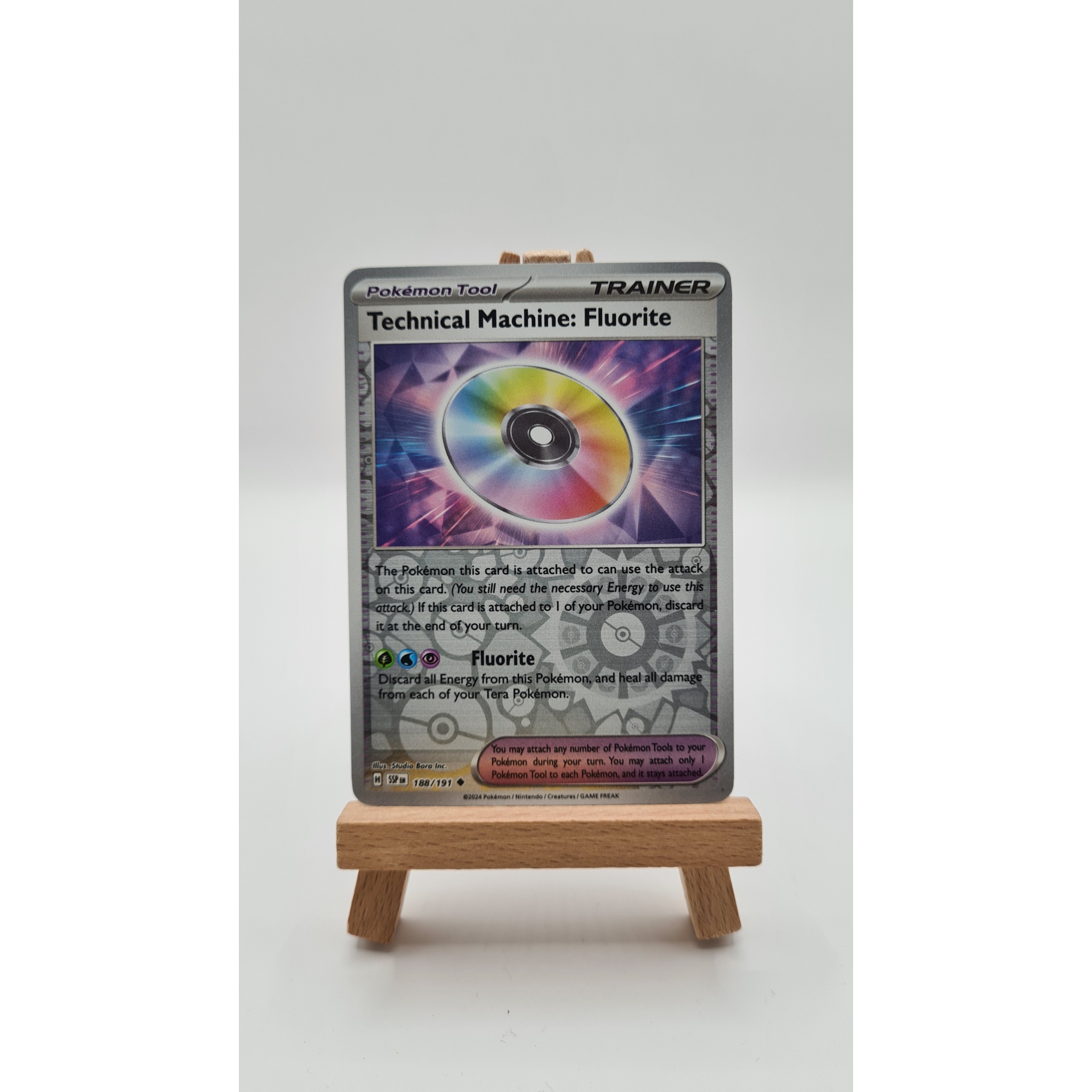 Technical Machine: Fluorite (SSP 188) Reverse Holo