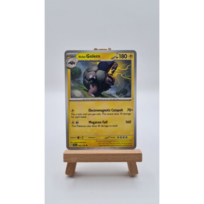 Alolan Golem (JTG 046)