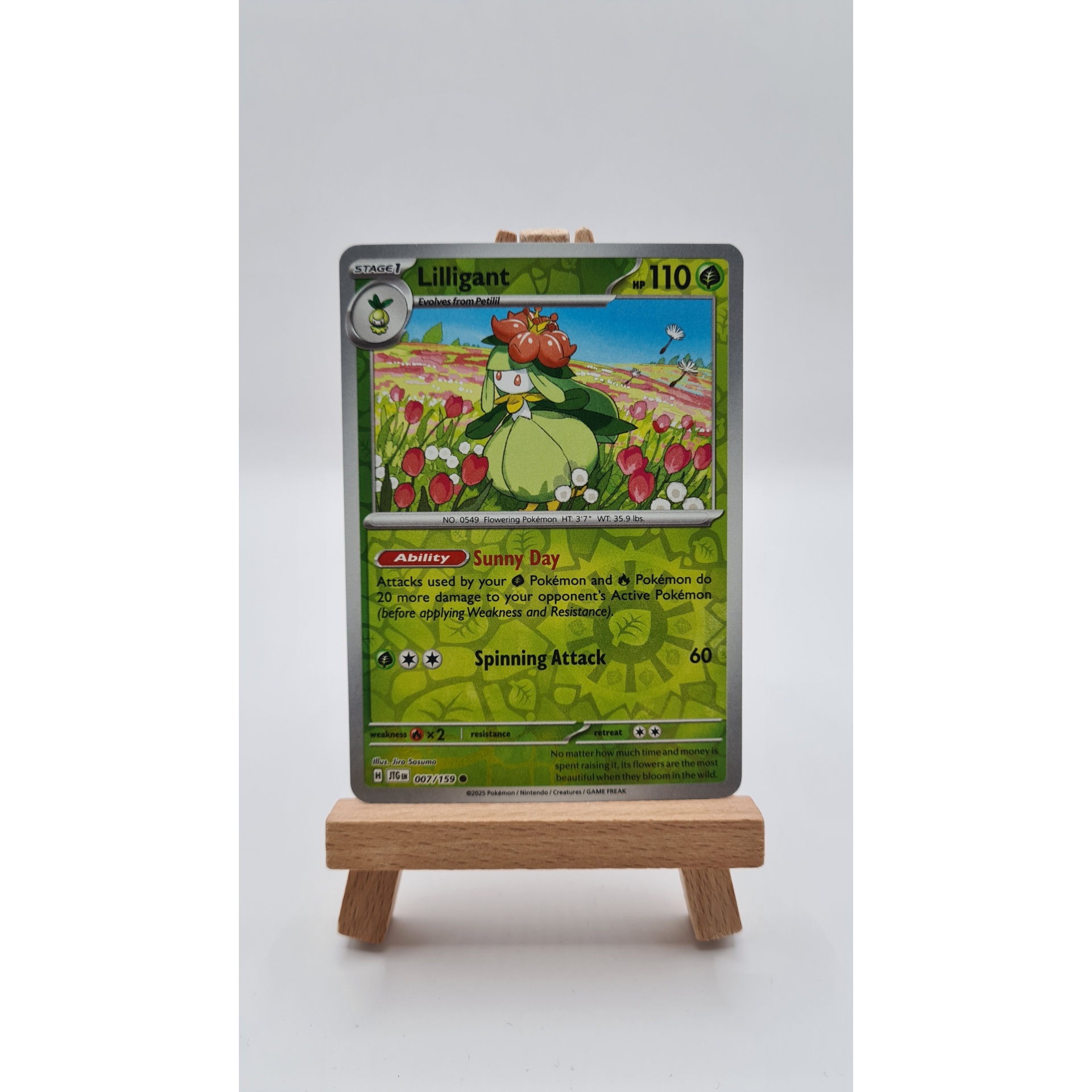 Lilligant (JTG 007) Reverse Holo