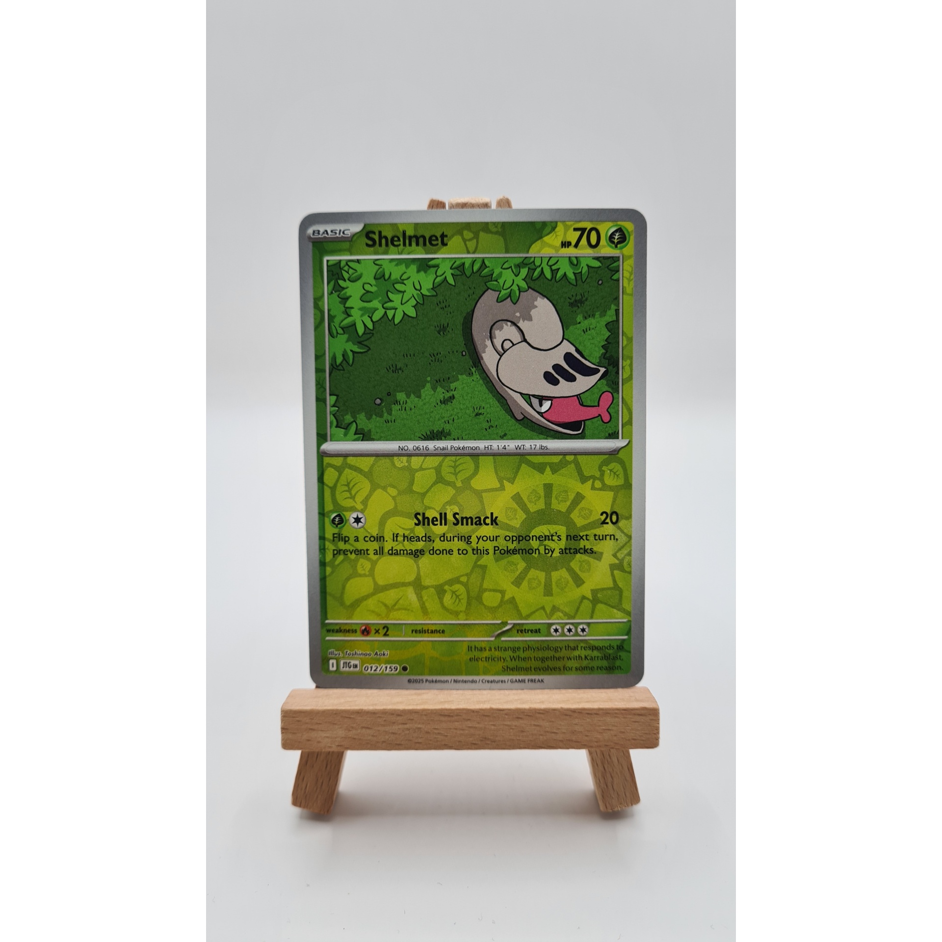 Shelmet (JTG 012) Reverse Holo