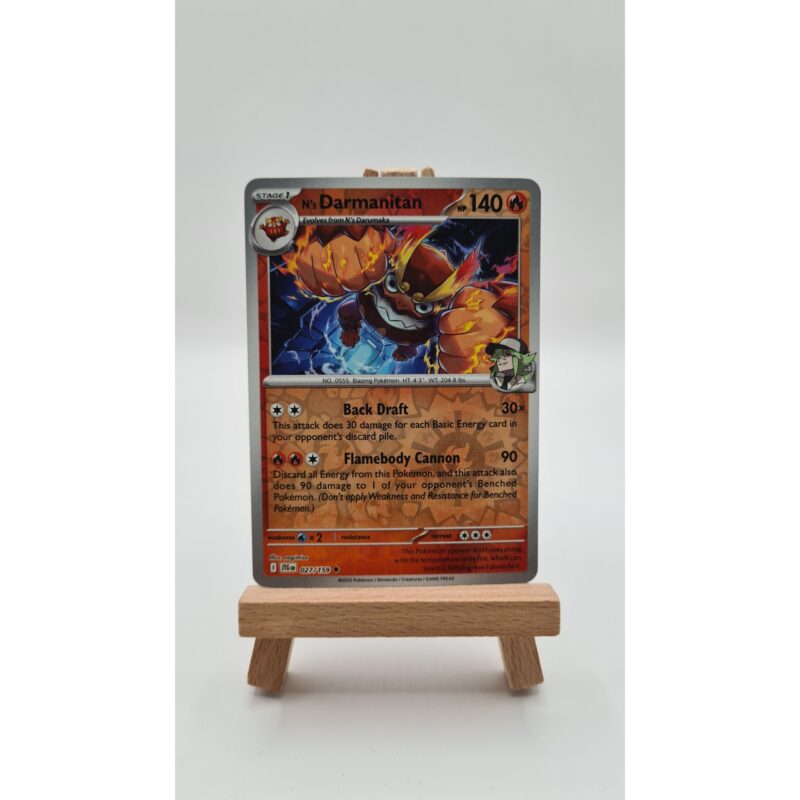 N's Darmanitan (JTG 027) Reverse Holo