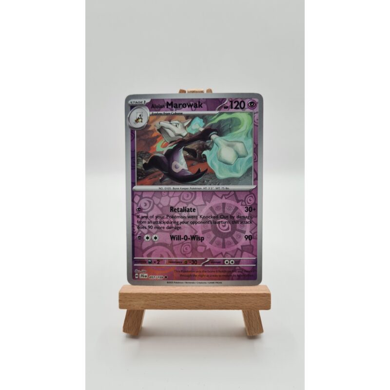 Alolan Marowak (JTG 057) Reverse Holo