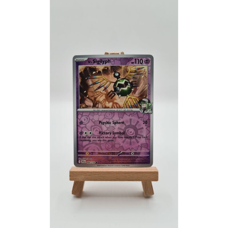 N's Sigilyph (JTG 064) Reverse Holo