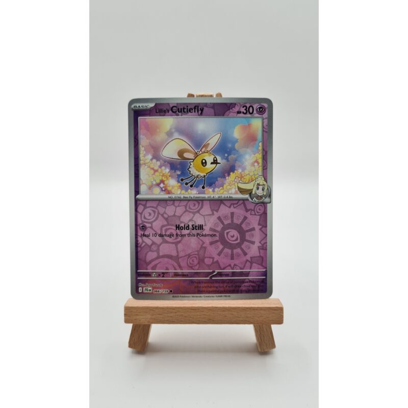 Lillie's Cutiefly (JTG 066) Reverse Holo