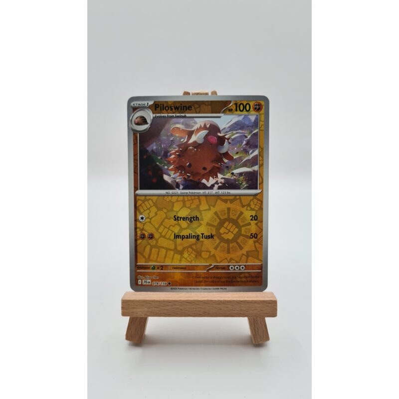Piloswine (JTG 078) Reverse Holo