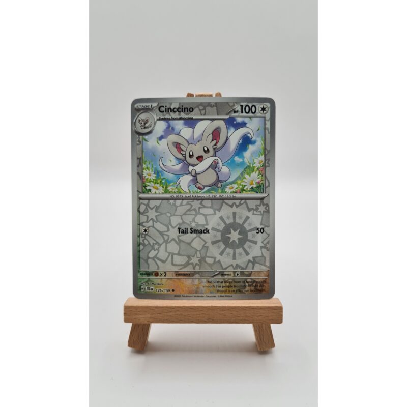 Cinccino (JTG 126) Reverse Holo
