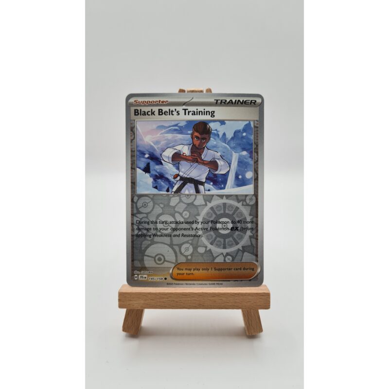 Black Belt's Training (JTG 145) Reverse Holo