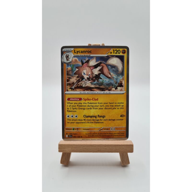 Lycanroc (JTG 085) Holo