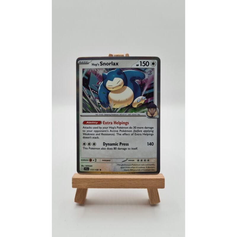 Hop's Snorlax (JTG 117) Holo