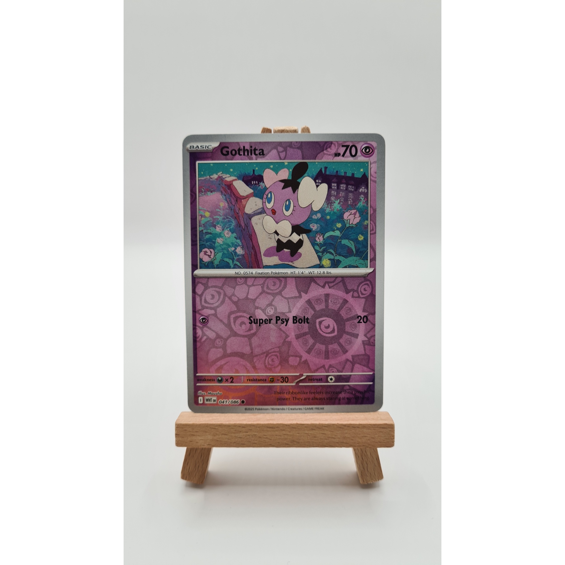 Gothita (WHT 041) Reverse Holo