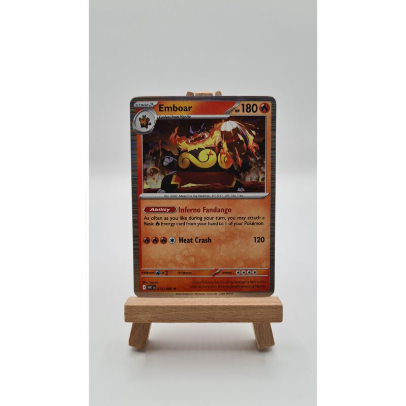 Emboar (WHT 013) Holo