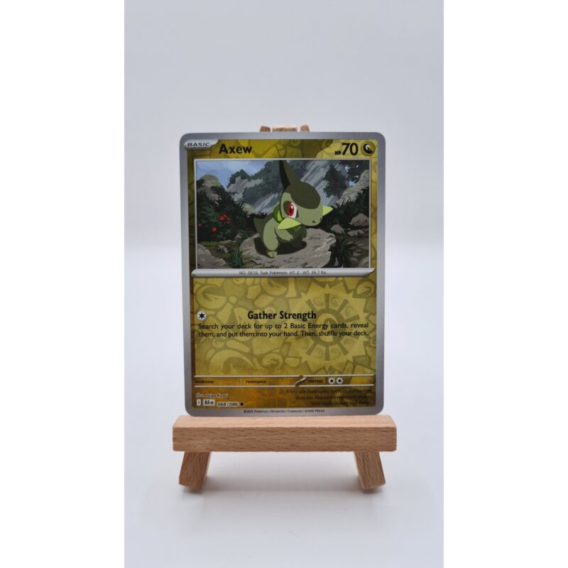 Axew (BLK 068) Reverse Holo