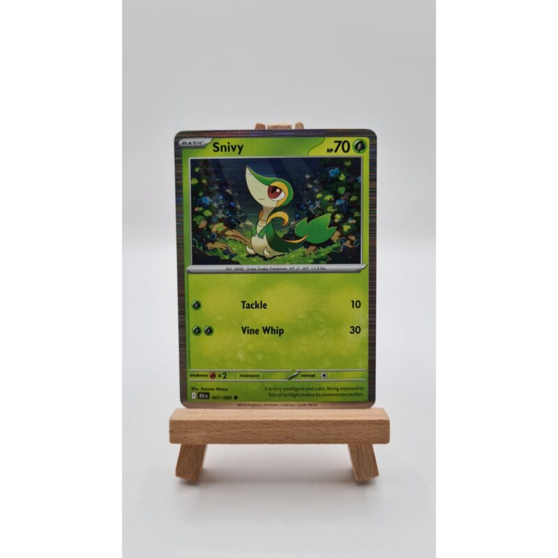 Snivy (BLK 001) Holo