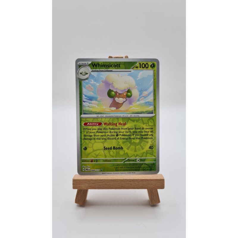 Whimsicott (PRE 008) Reverse Holo