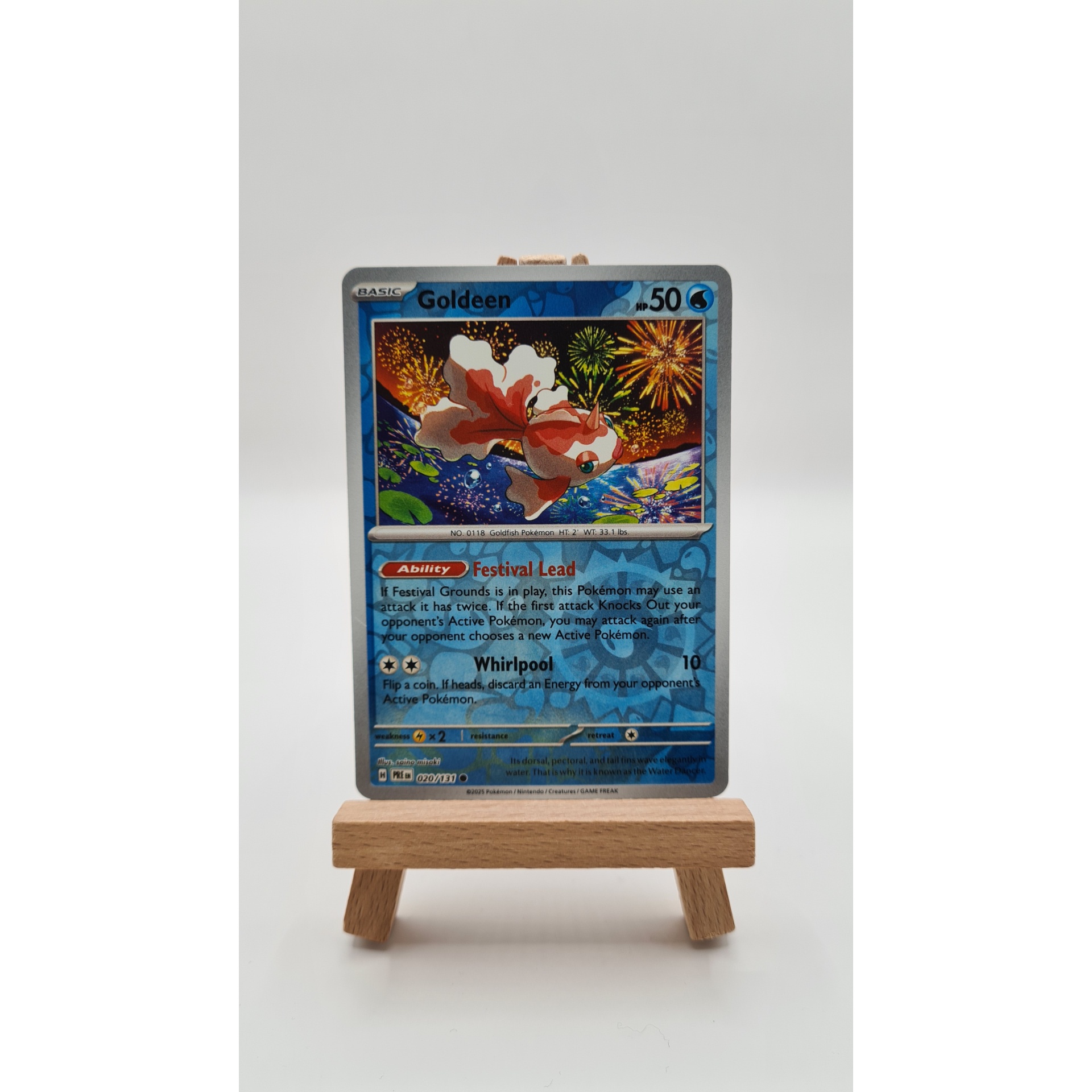 Goldeen (PRE 020) Reverse Holo