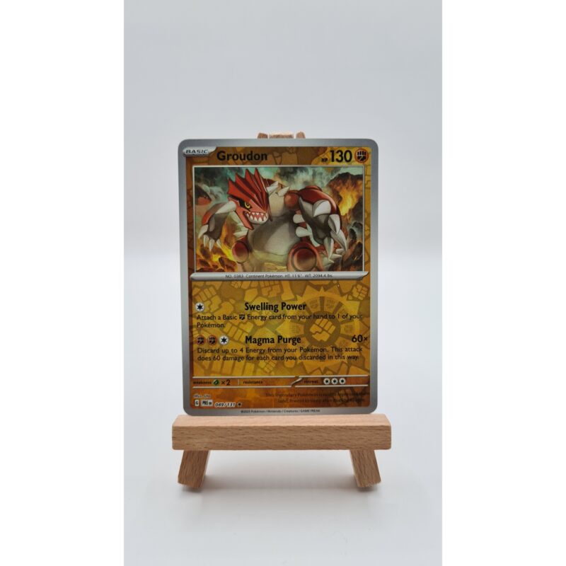 Groudon (PRE 049) Reverse Holo