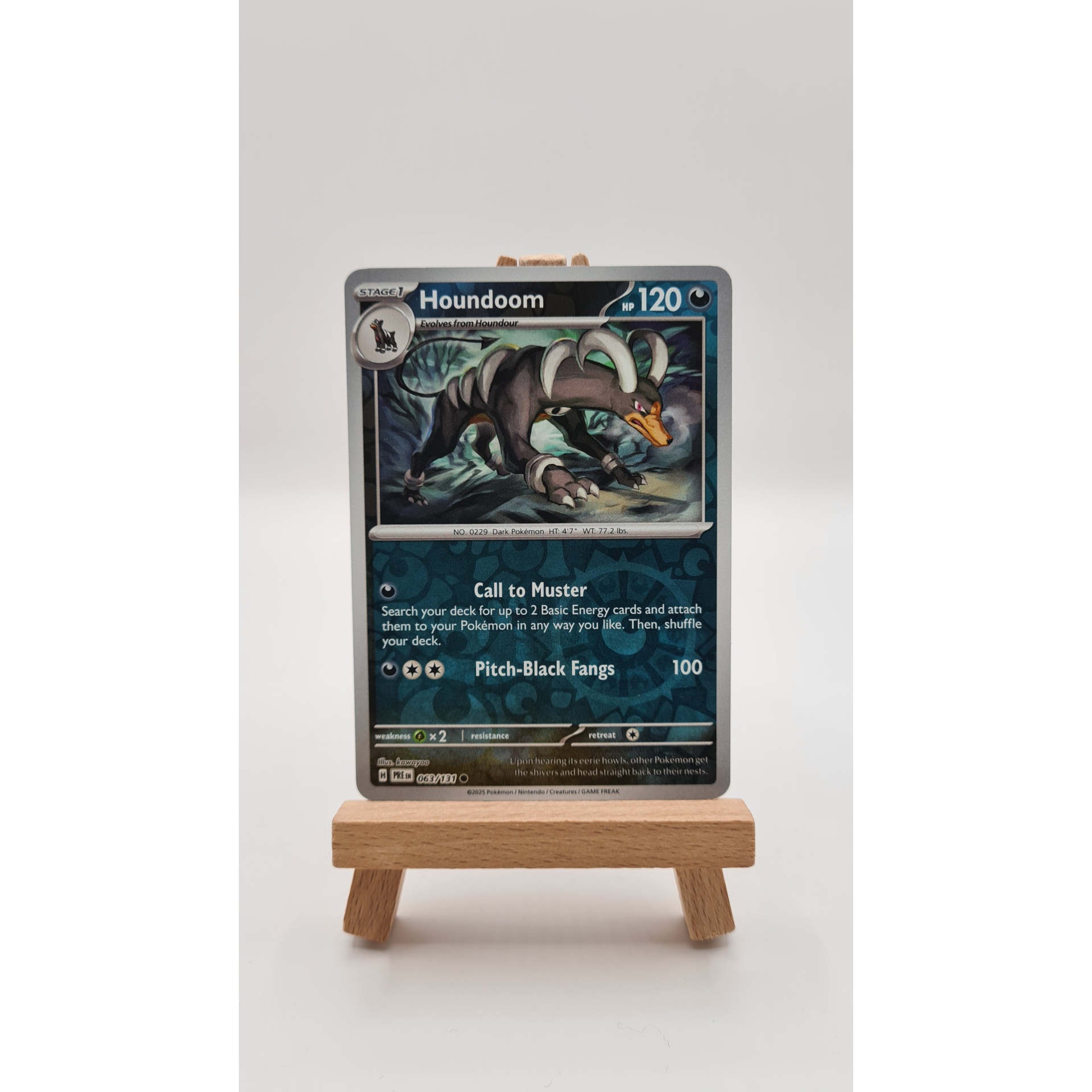 Houndoom (PRE 063) Reverse Holo