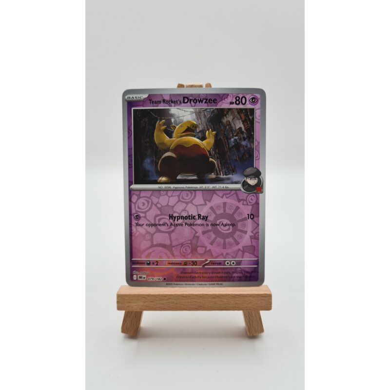 Team Rocket's Drowzee (DRI 079) Reverse Holo