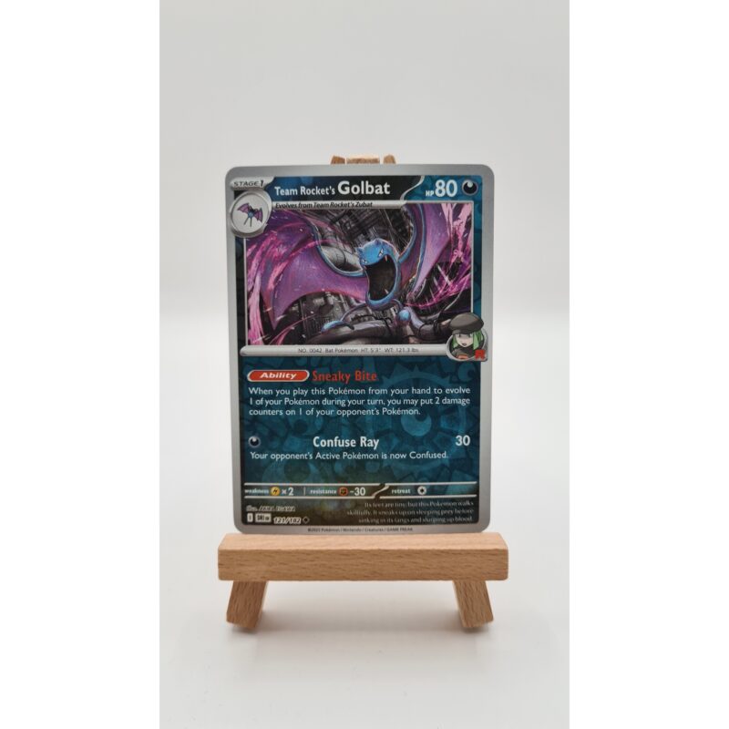 Team Rocket's Golbat (DRI 121) Reverse Holo