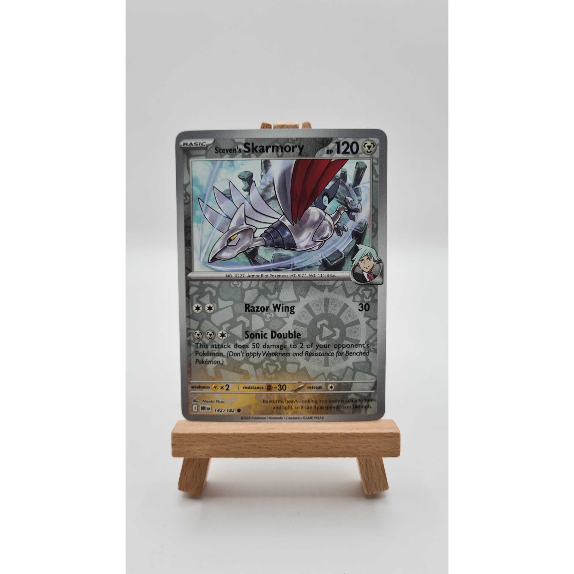Steven's Skarmory (DRI 142) Reverse Holo