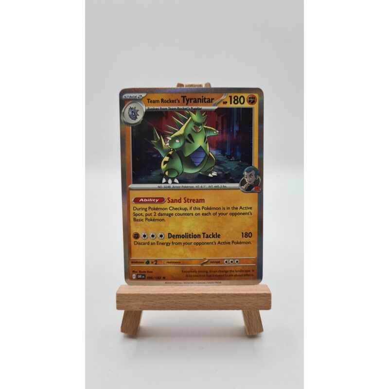 Team Rocket's Tyranitar (DRI 096) Holo