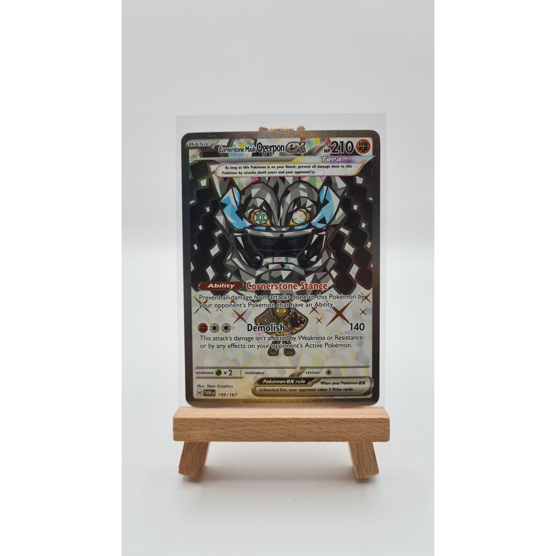 Cornerstone Mask Ogerpon ex (TWM 199)