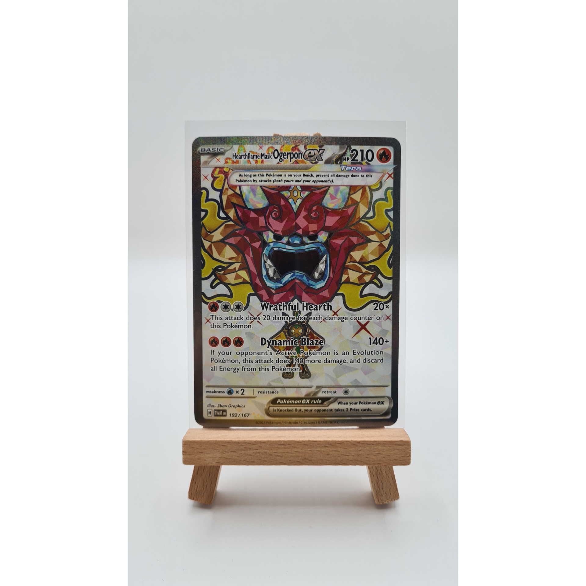 Hearthflame Mask Ogerpon ex (TWM 192)