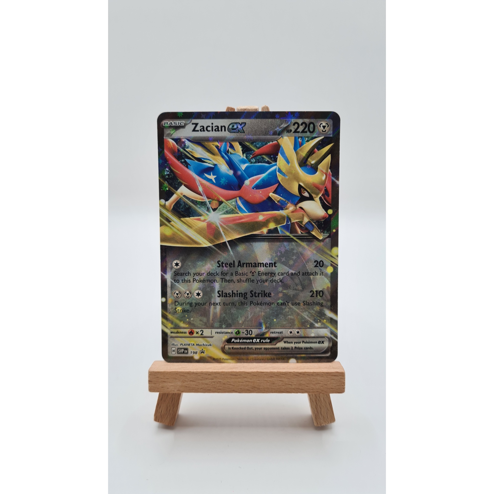 Zacian ex (SVP 198)