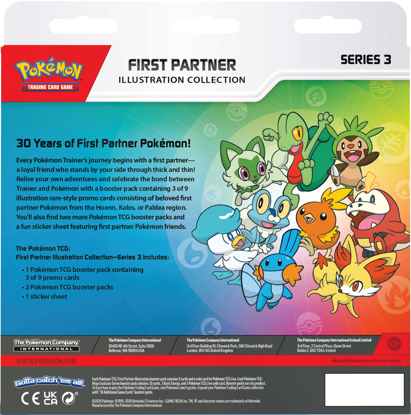 Pokémon TCG: First Partner Booster Collection Series 3 - obrazek 3
