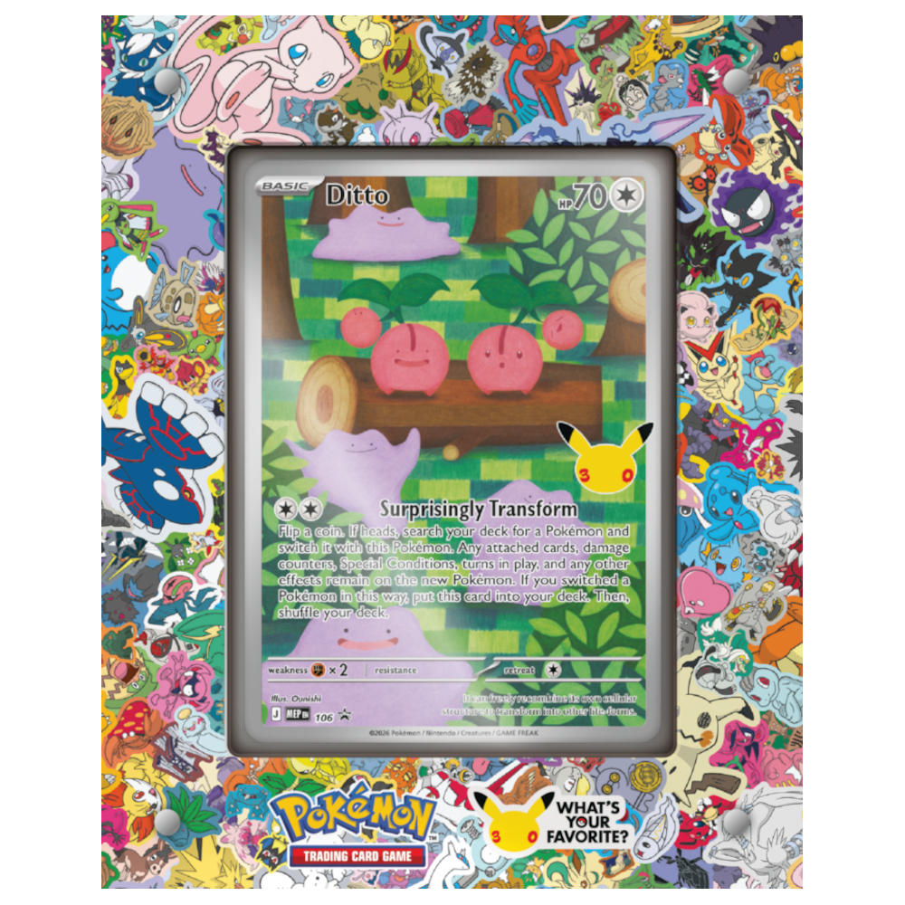 Pokemon TCG: 30th Celebration - Ditto Premium Collection - obrazek 4